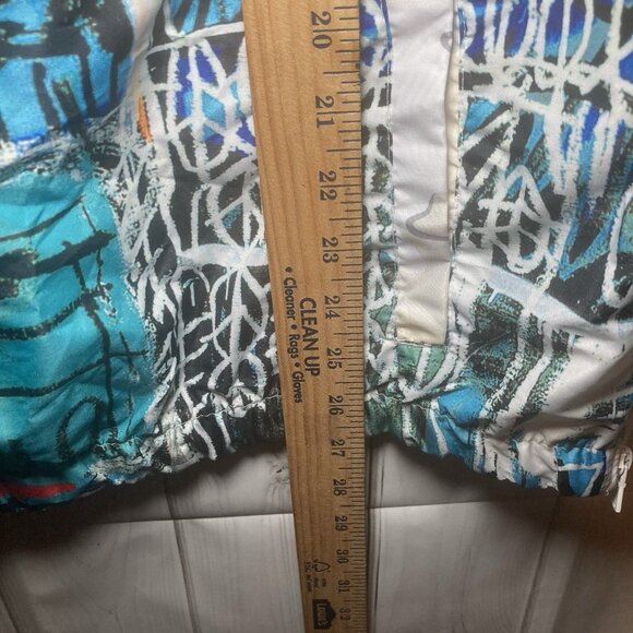 Jean Michel Basquiat Mens L Members Only Grapic Windbreaker Pullover Hood Jacket - Picture 5 of 10